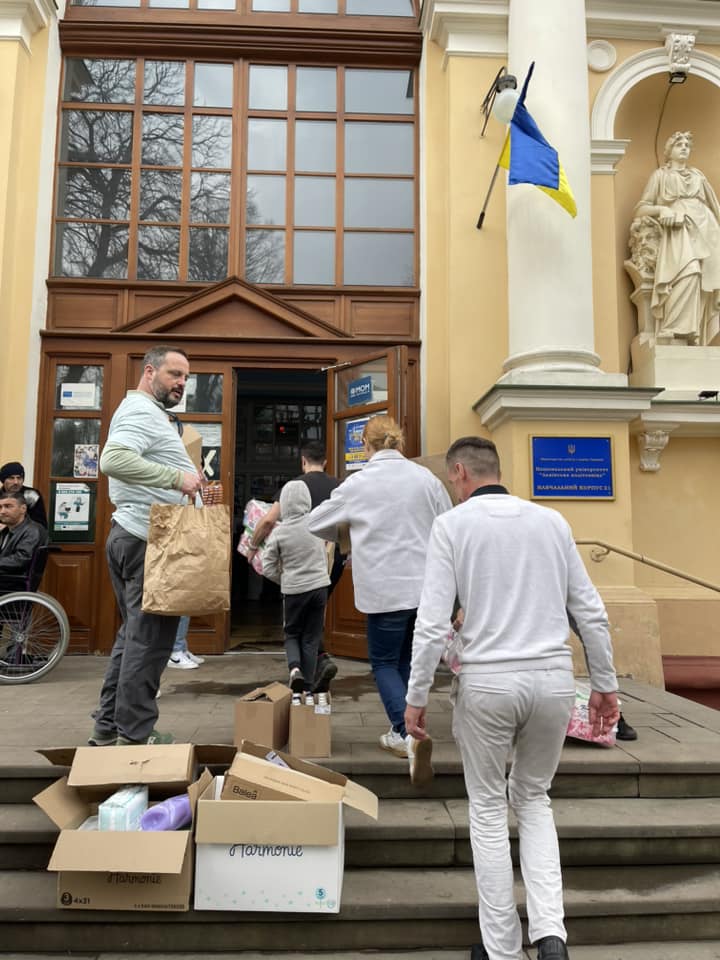 Ukrainian relief trips to Poland to support refugees